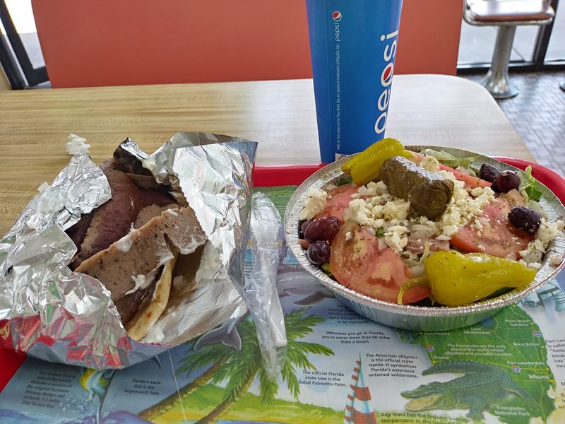Mr Submarine-Mr Gyros food